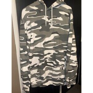American Apparel Camouflage XXXL Pullover Hoodie